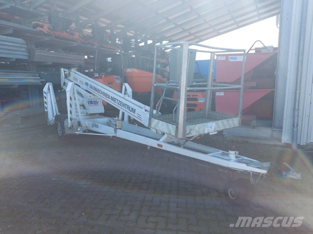 Dino 210 XT Ant priekabų montuojamos kėlimo platformos