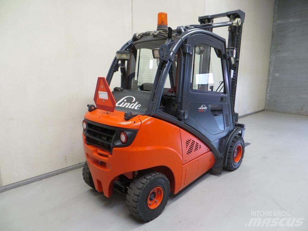 Linde H25T LPG (dujiniai) krautuvai