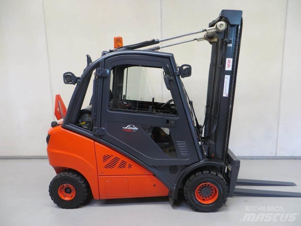 Linde H25T LPG (dujiniai) krautuvai
