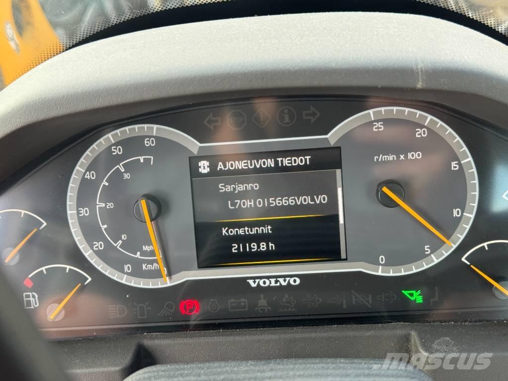 Volvo L 70 H Naudoti ratiniai krautuvai