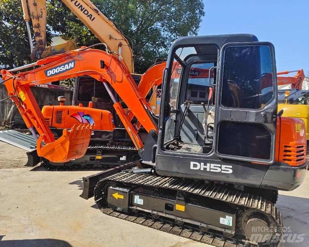 Doosan DH 55 Mini ekskavatoriai < 7 t