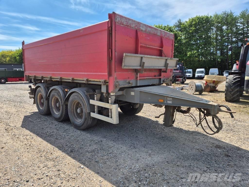 Nopa 3 axle tipper Savivartės priekabos