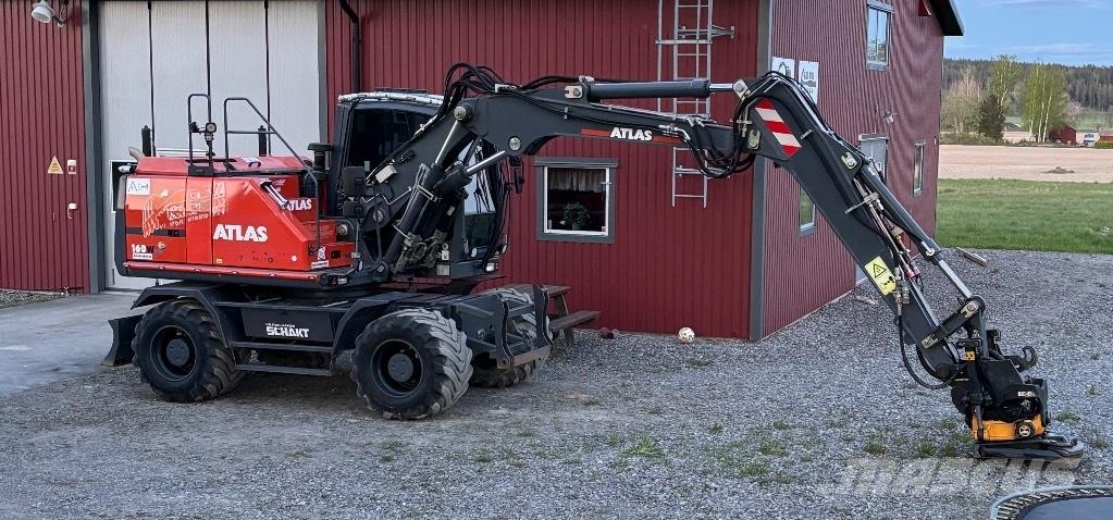 Atlas 160 W Ratiniai ekskavatoriai