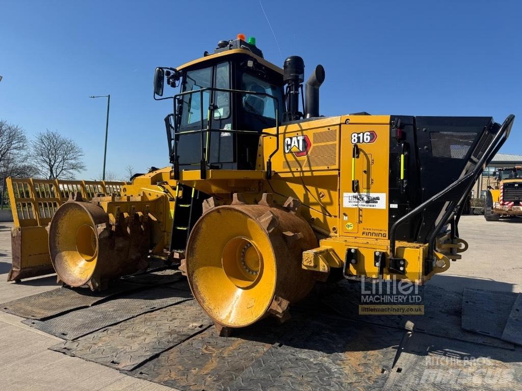 CAT 816 Atliekų presai