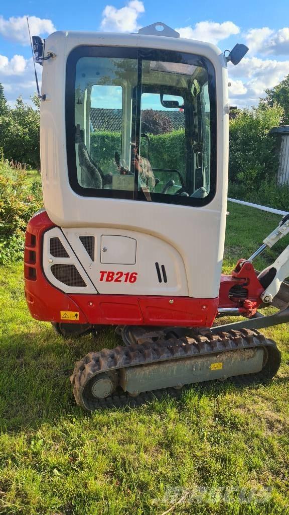 Takeuchi TB 216 Mini ekskavatoriai < 7 t