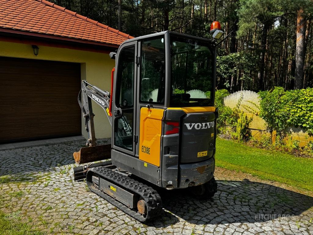 Volvo EC18E Mini ekskavatoriai < 7 t