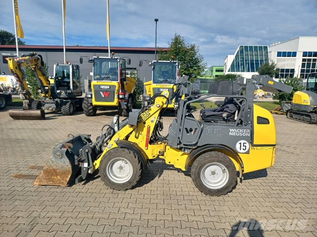 Wacker Neuson WL20e Naudoti ratiniai krautuvai
