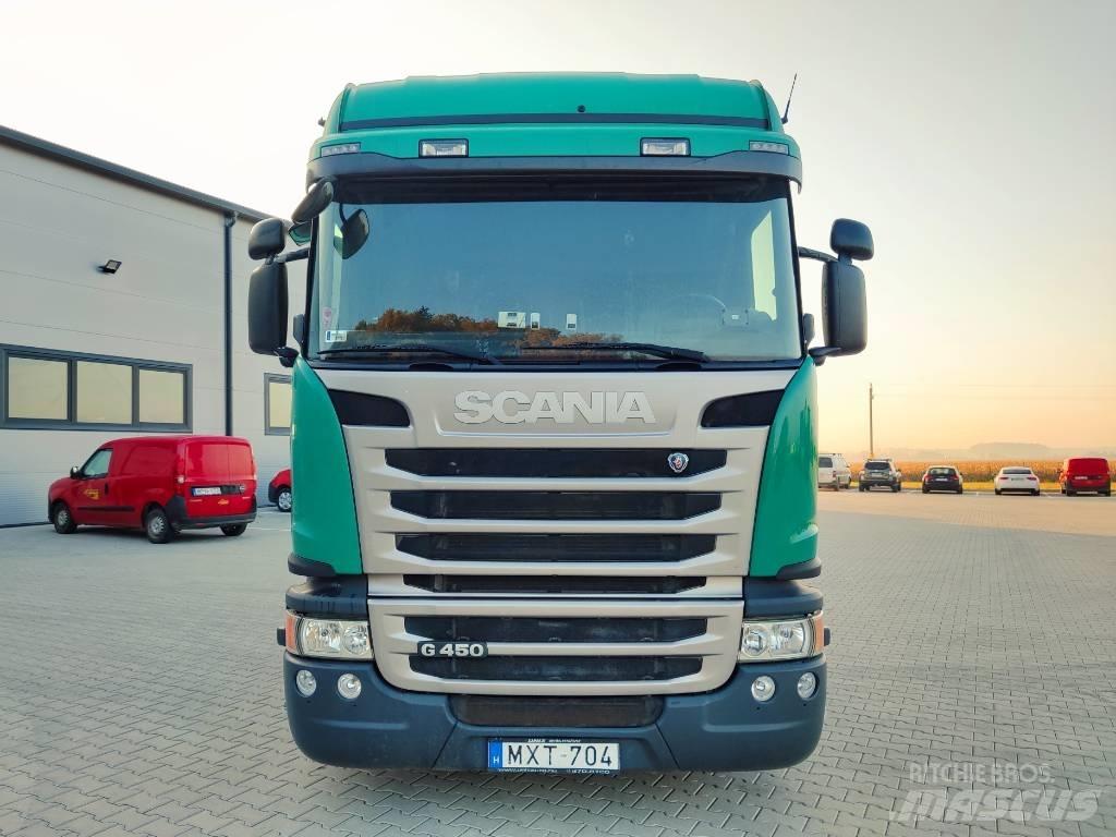 Scania G 450 Miškovežių vilkikai