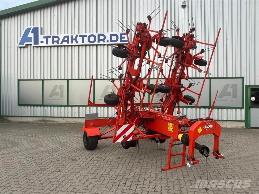Kuhn GF 10601 TO Šieno grėbliai ir vartytuvai