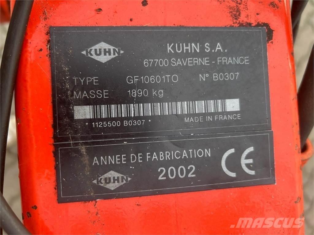 Kuhn GF 10601 TO Šieno grėbliai ir vartytuvai