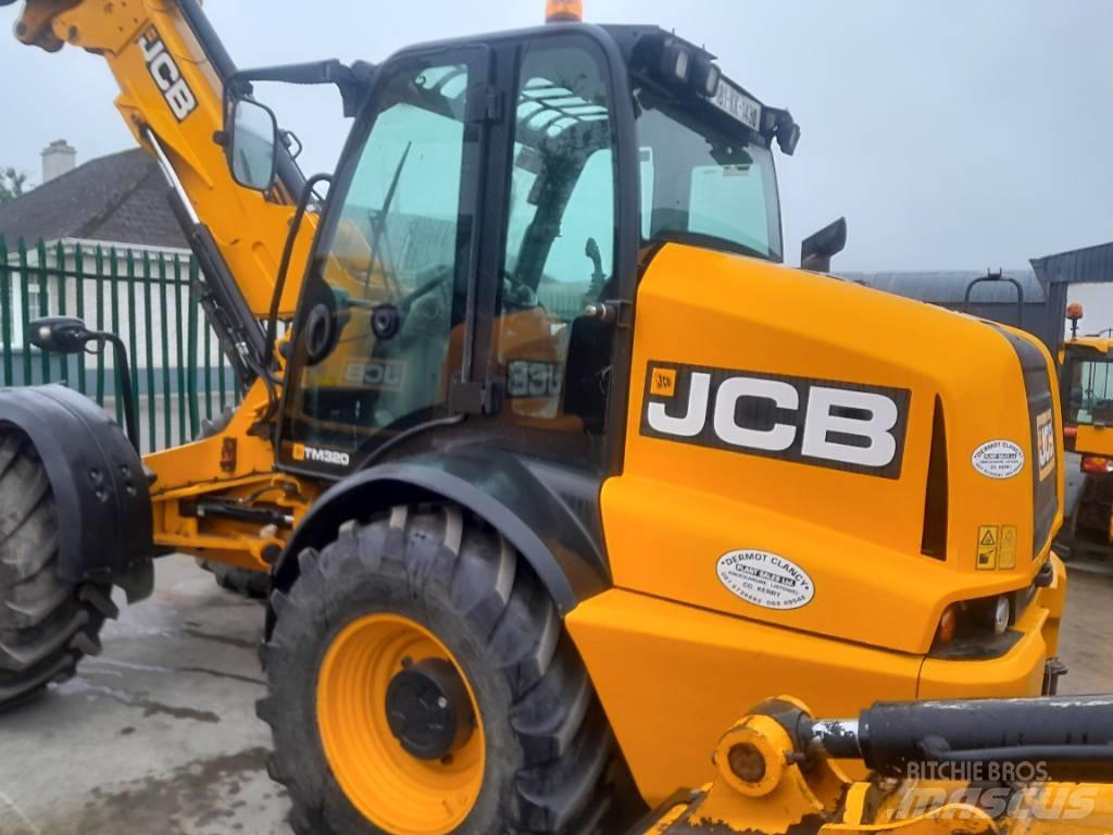 JCB TM 320 Teleskopiniai krautuvai žemės ūkiui