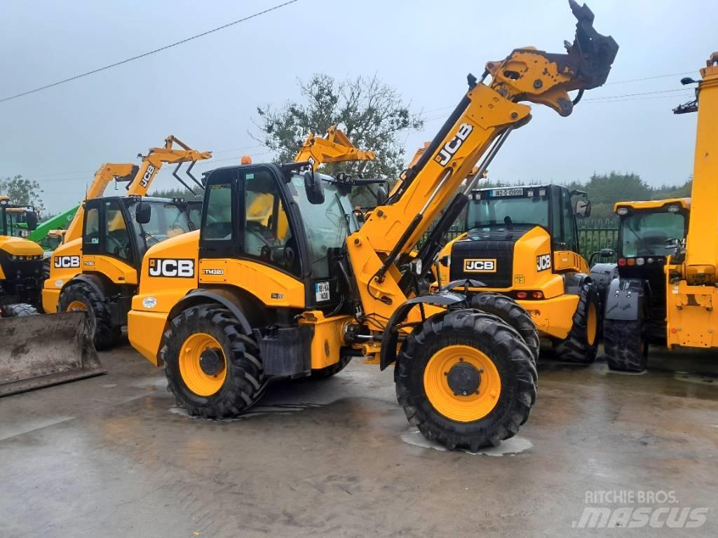 JCB TM 320 Teleskopiniai krautuvai žemės ūkiui
