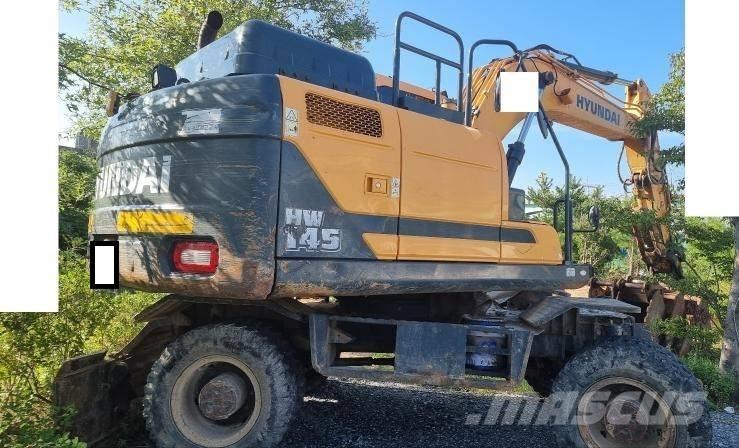 Hyundai HW145 Ratiniai ekskavatoriai