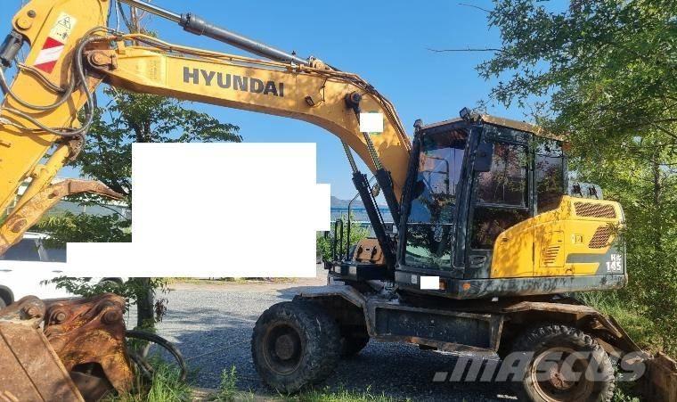 Hyundai HW145 Ratiniai ekskavatoriai