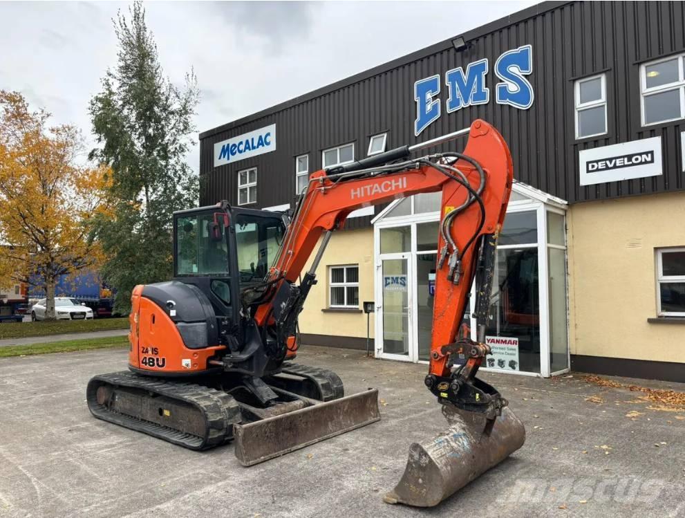 Hitachi ZX 48 U-5A Mini ekskavatoriai < 7 t