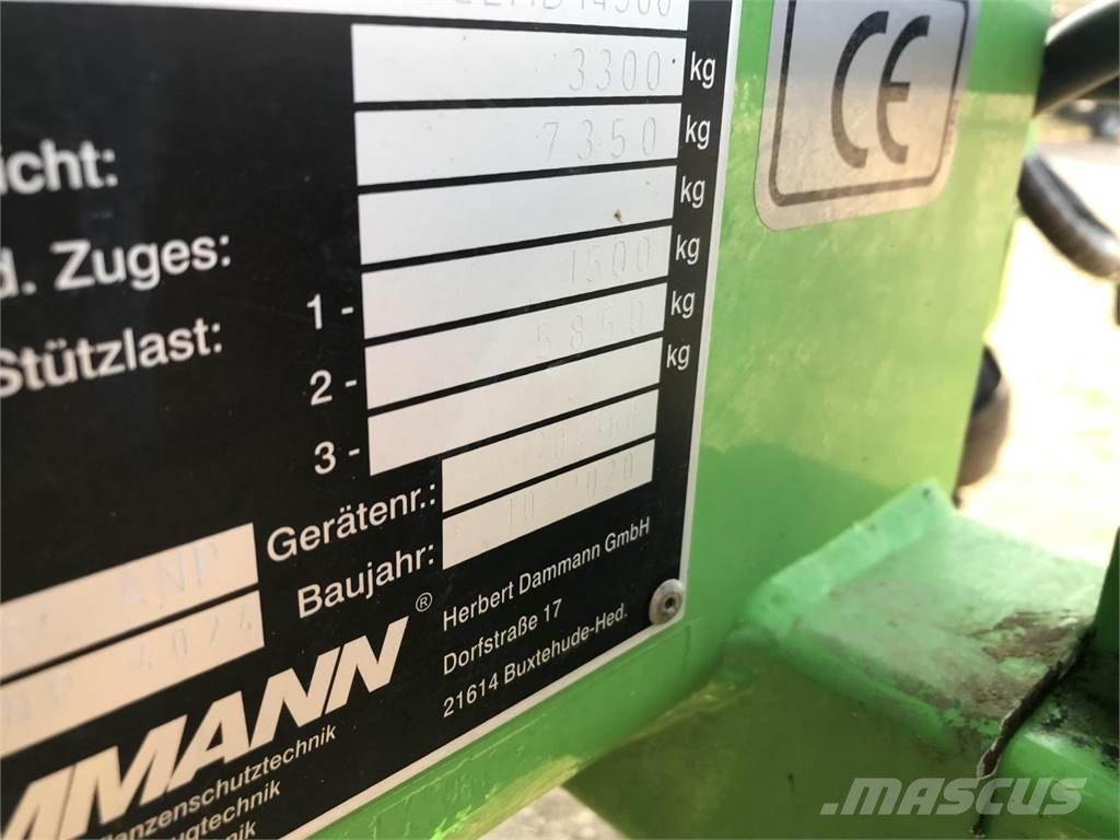Dammann ANP 4024 Prikabinami purkštuvai
