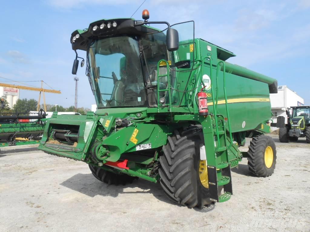 John Deere T550i Derliaus nuėmimo kombainai