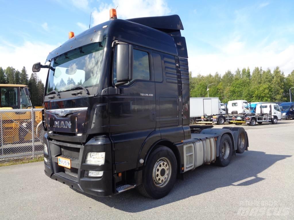 MAN TGX 28.480 Naudoti vilkikai