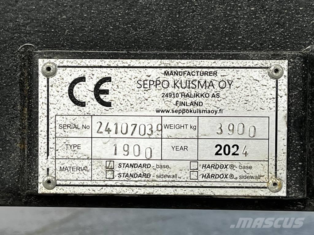 Rysky 1900 Grūdų vežimėliai
