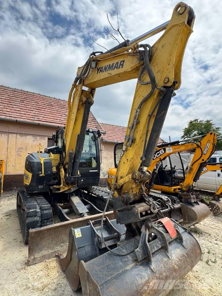 Yanmar SV 100-2 Vidutinės galios ekskavatoriai 7-12 t