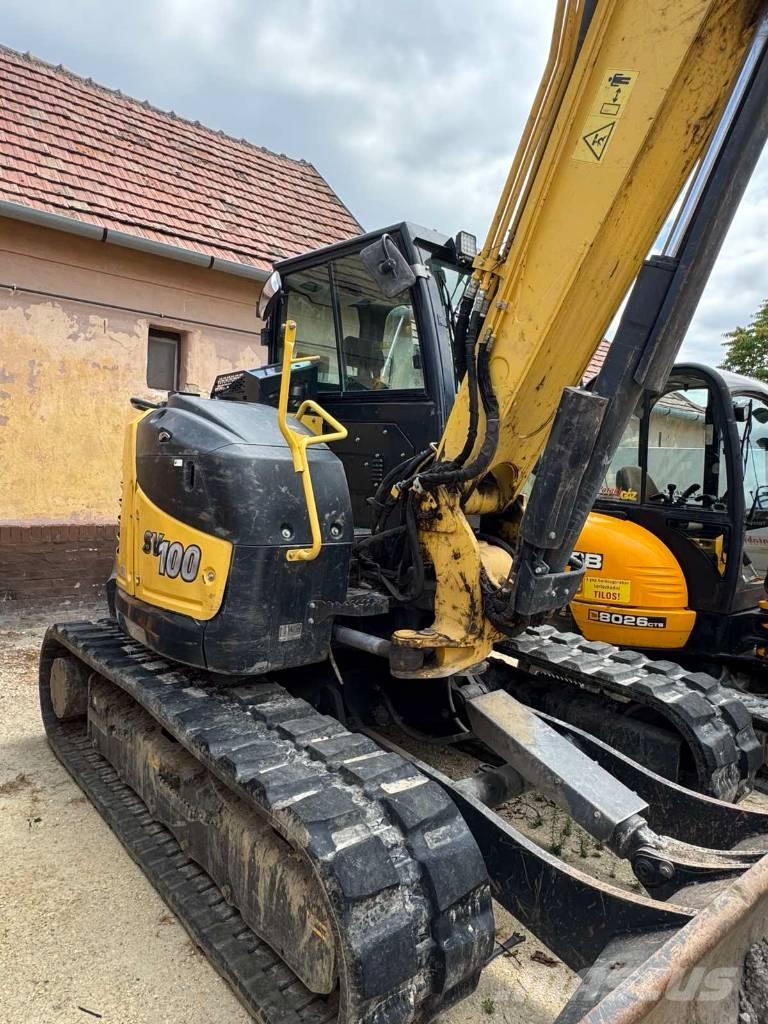 Yanmar SV 100-2 Vidutinės galios ekskavatoriai 7-12 t