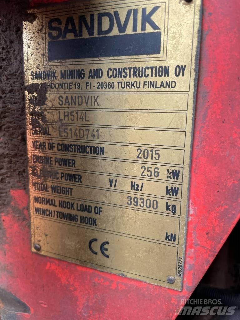 Sandvik LH 514 Požeminis krautuvas