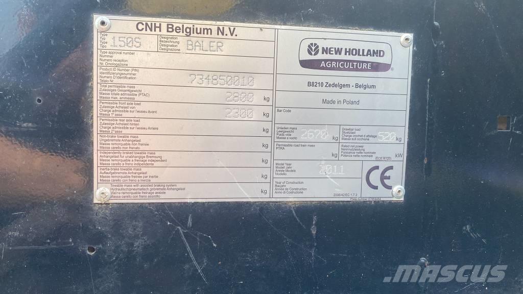 New Holland BR 7060 Ritinių presai