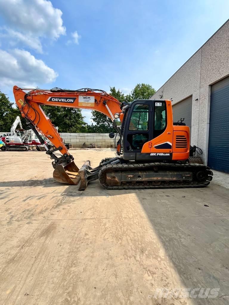 Develon DX 140 LCR-7 Vikšriniai ekskavatoriai