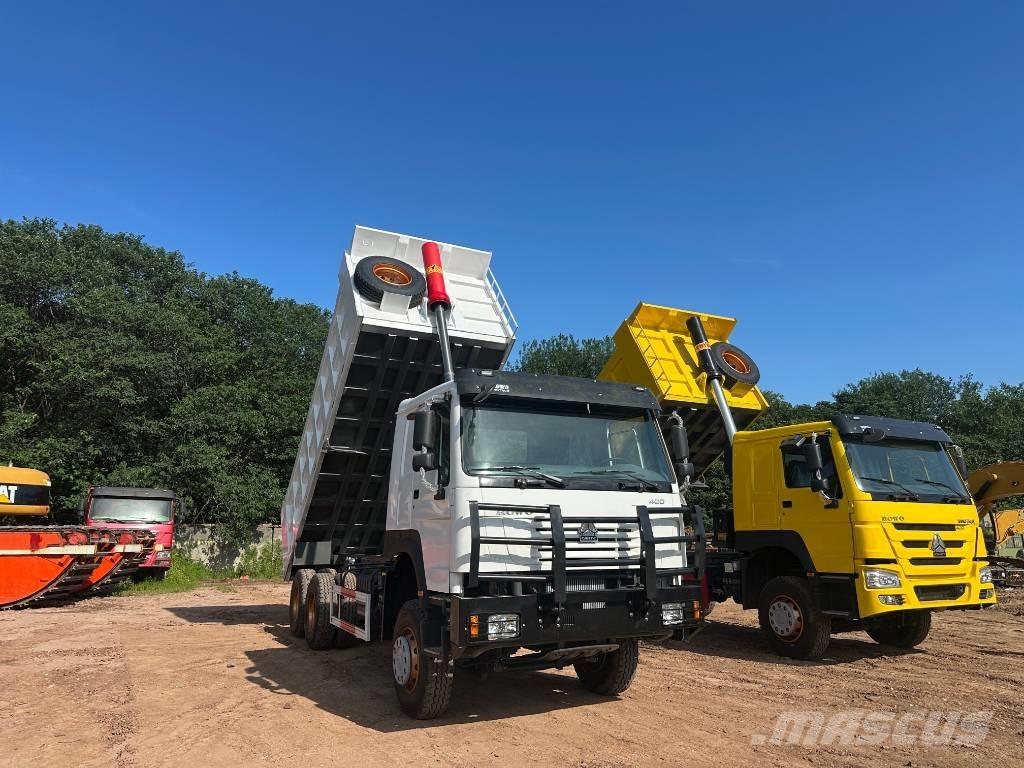 Howo 400hp Savivarčių priekabų vilkikai