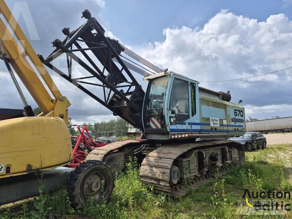 Sennebogen 670R Vikšriniai kranai
