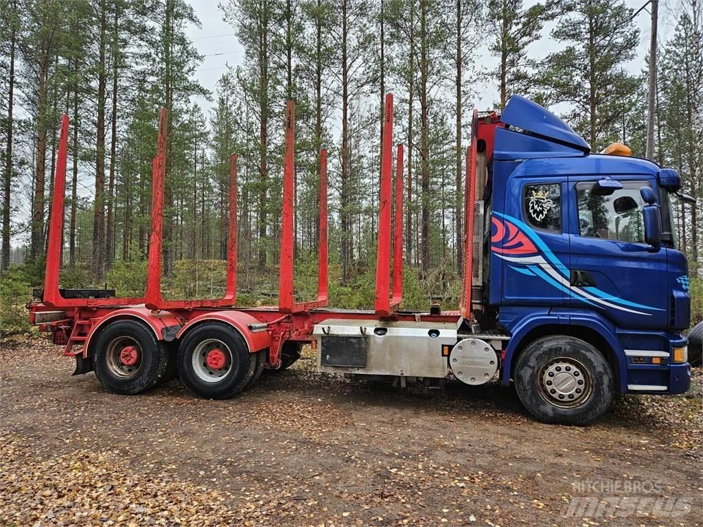 Scania R 730 Miškovežių vilkikai
