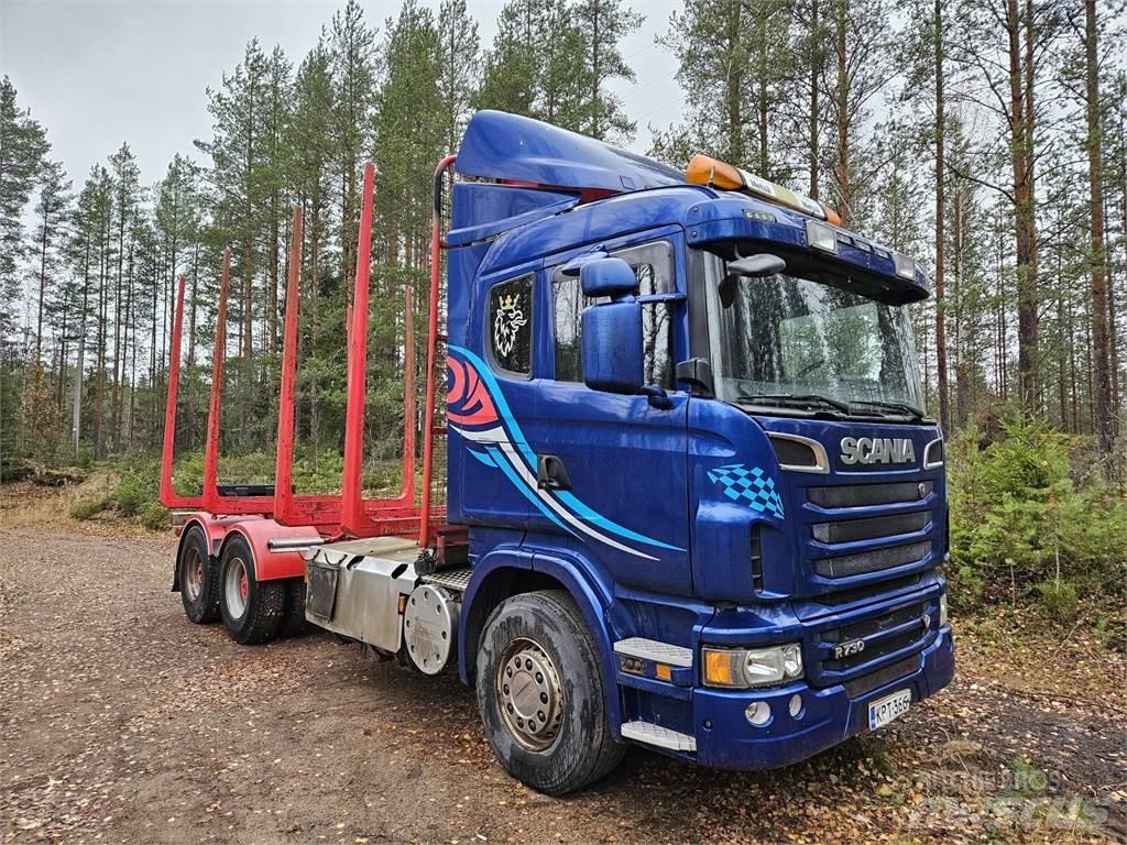 Scania R 730 Miškovežių vilkikai