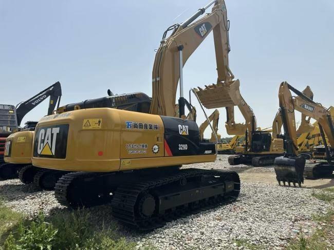 CAT 329 D Vikšriniai ekskavatoriai
