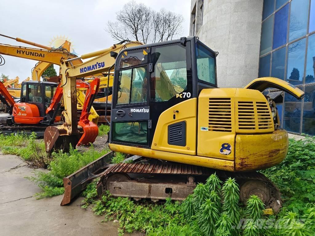 Komatsu PC 70-8 Vikšriniai ekskavatoriai