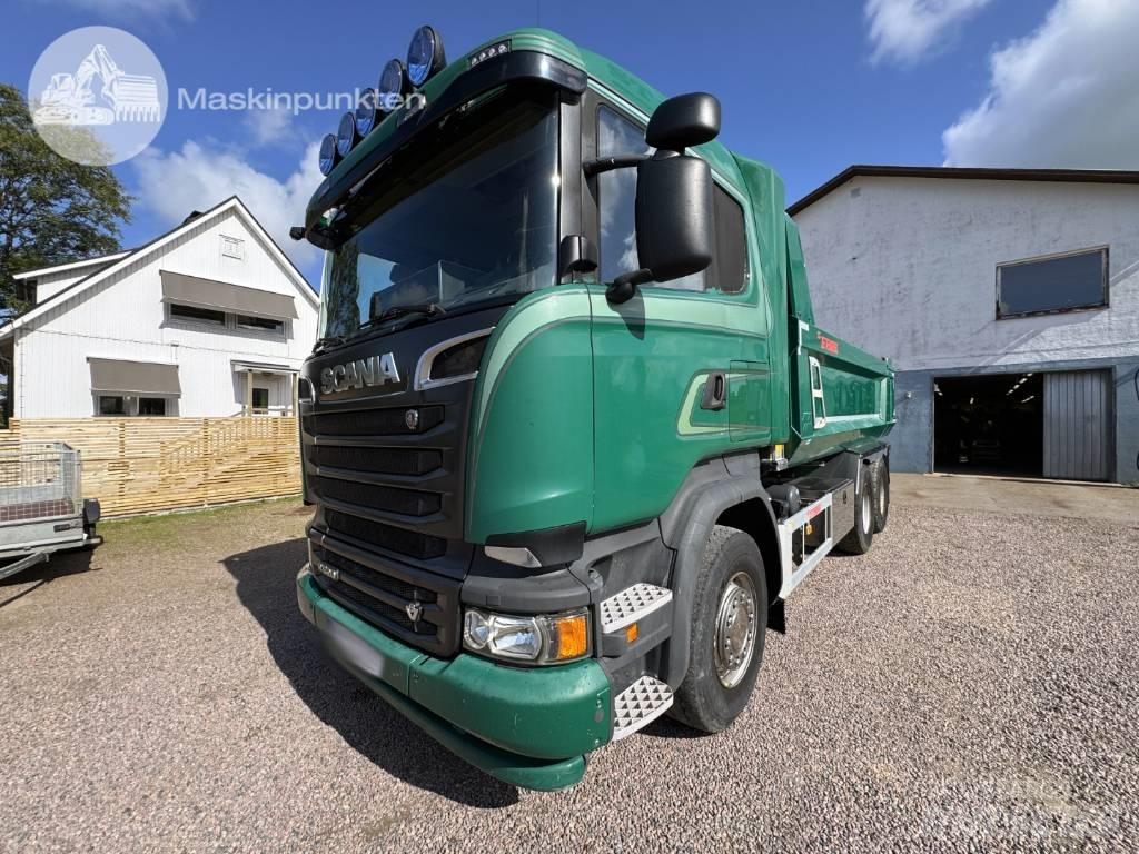 Scania R 520 LB Savivarčių priekabų vilkikai