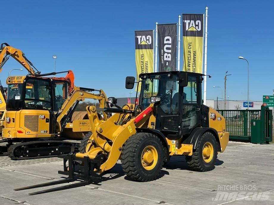 CAT 906 Naudoti ratiniai krautuvai