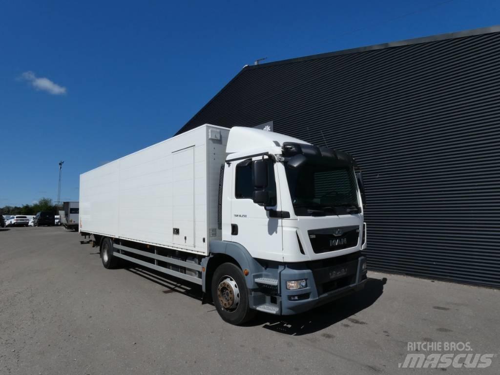 MAN TGM 18.250 Sunkvežimiai su dengtu kėbulu