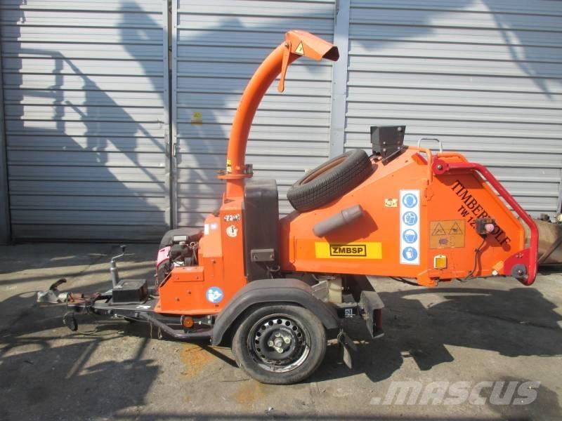 Timberwolf TW125PH Medienos smulkintuvai