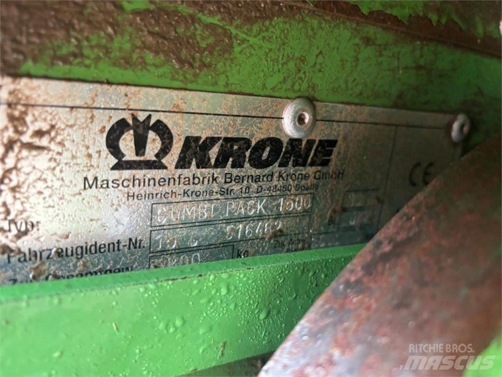 Krone CP 1500 MC Ritinių presai