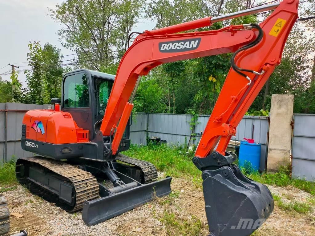 Doosan DH 60 Mini ekskavatoriai < 7 t