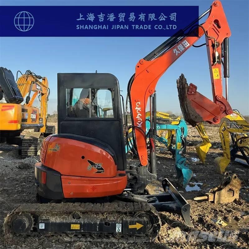 Kubota U 35 Mini ekskavatoriai < 7 t
