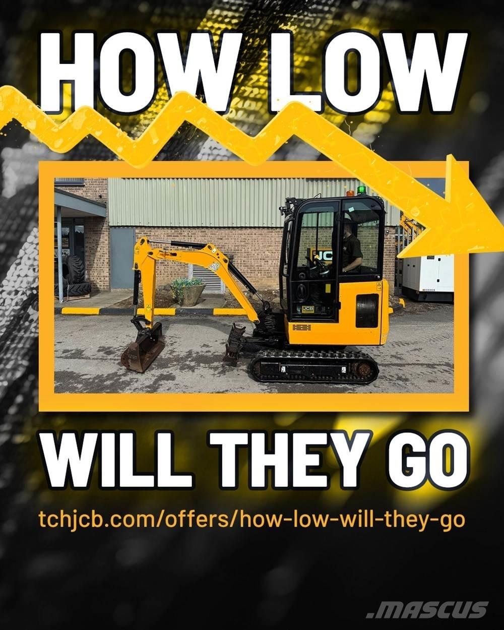 JCB 16C-1 Mini ekskavatoriai < 7 t