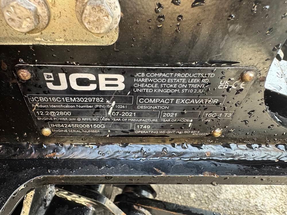 JCB 16C-1 Mini ekskavatoriai < 7 t