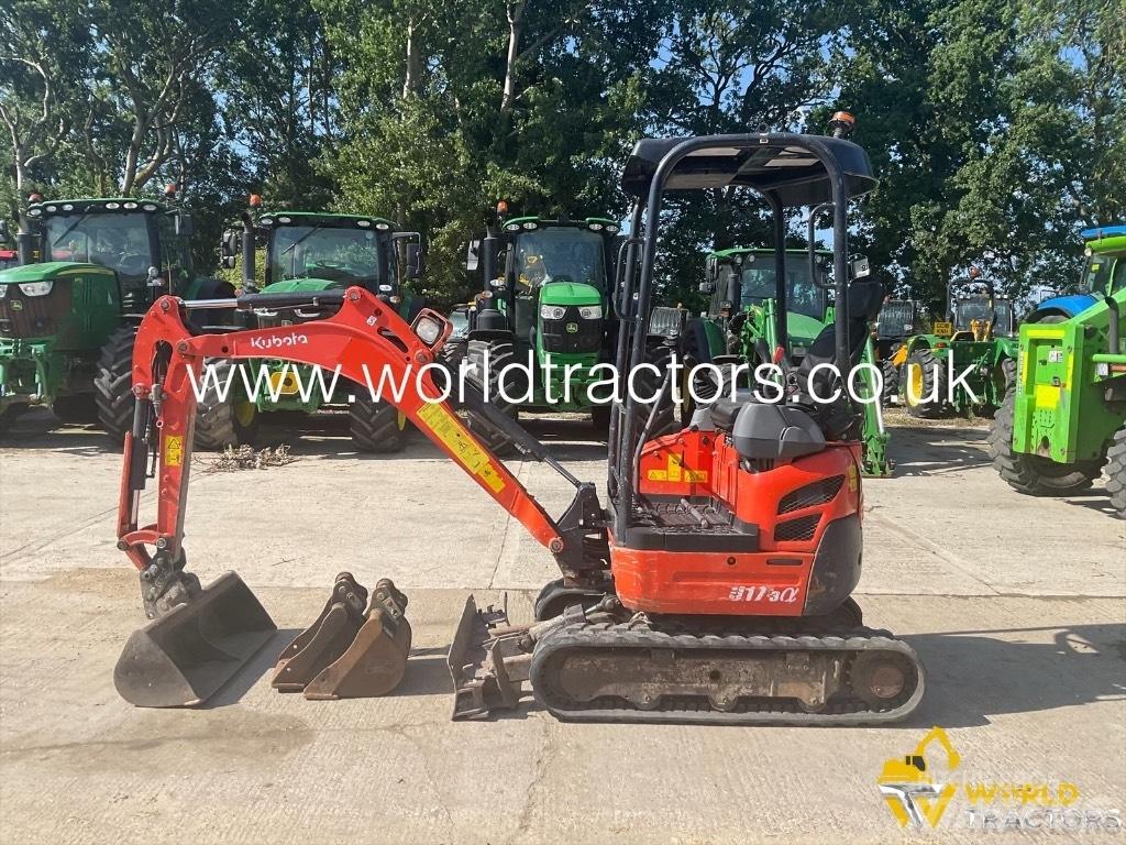 Kubota U 17-3 Mini ekskavatoriai < 7 t