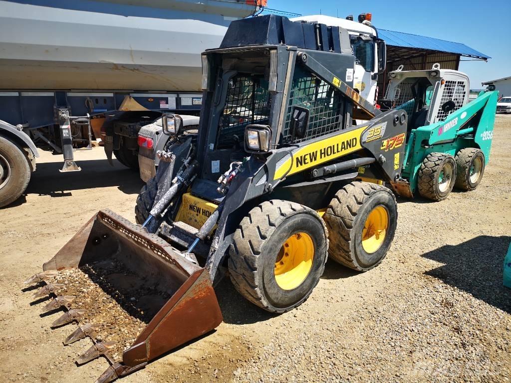 New Holland L 175 Krautuvai su šoniniu pasukimu