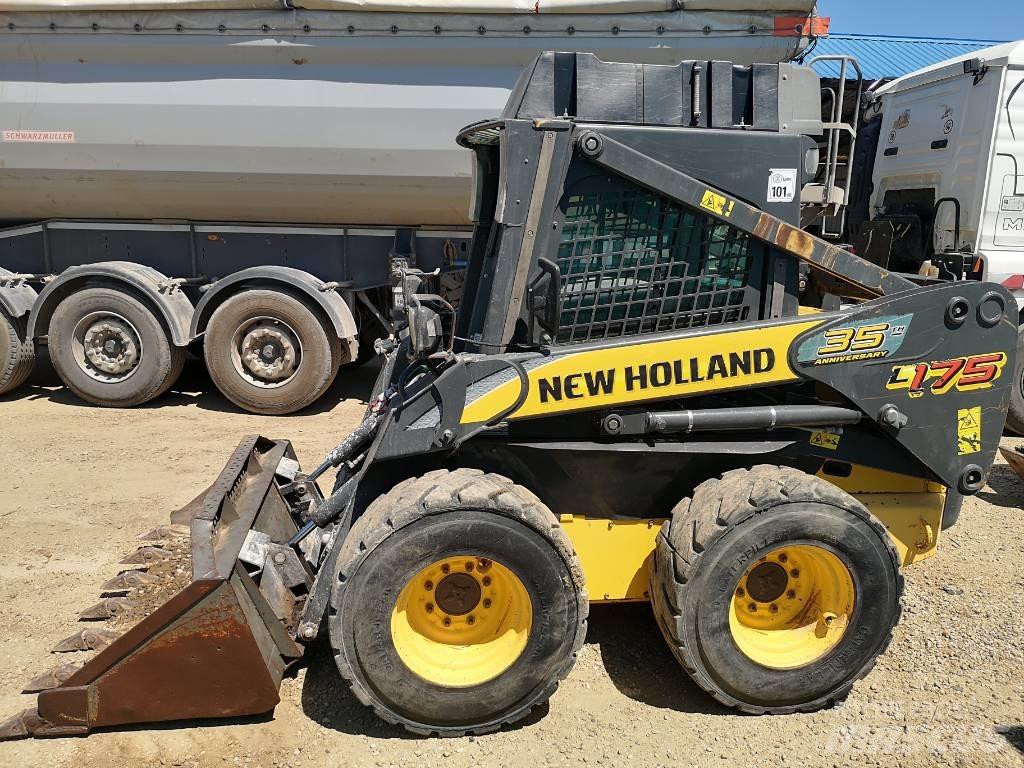 New Holland L 175 Krautuvai su šoniniu pasukimu