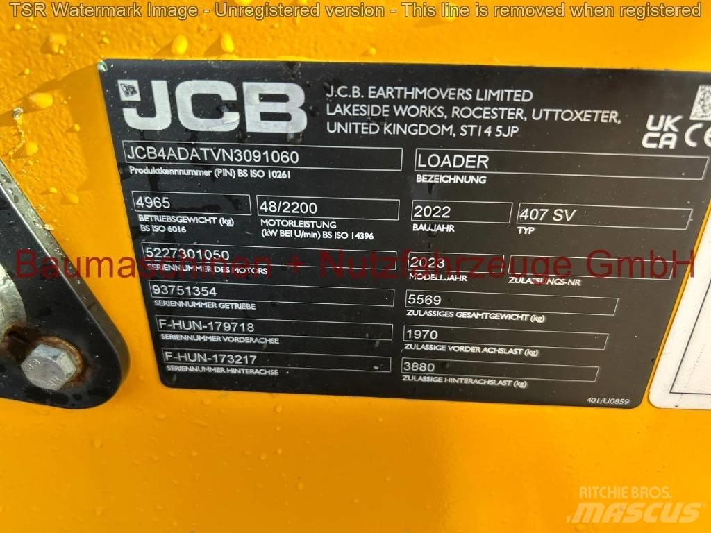 JCB 407 -Demo- Naudoti ratiniai krautuvai