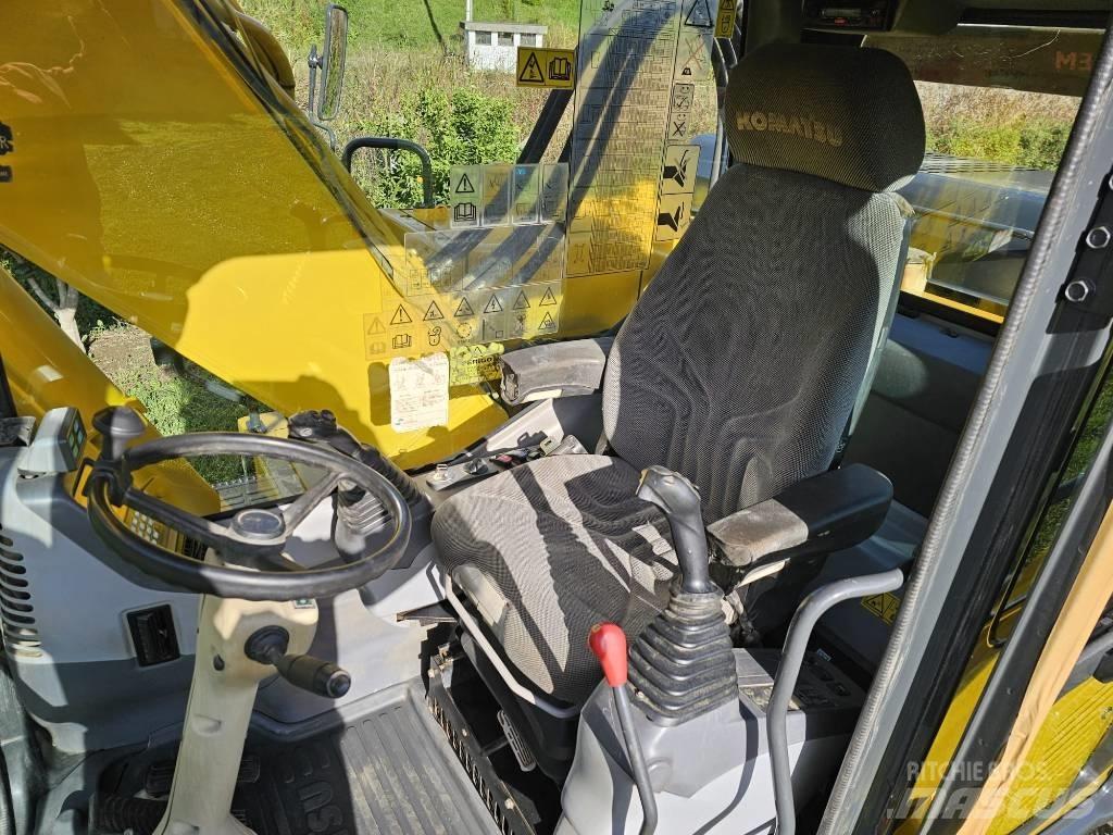 Komatsu PW 180-7 Ratiniai ekskavatoriai