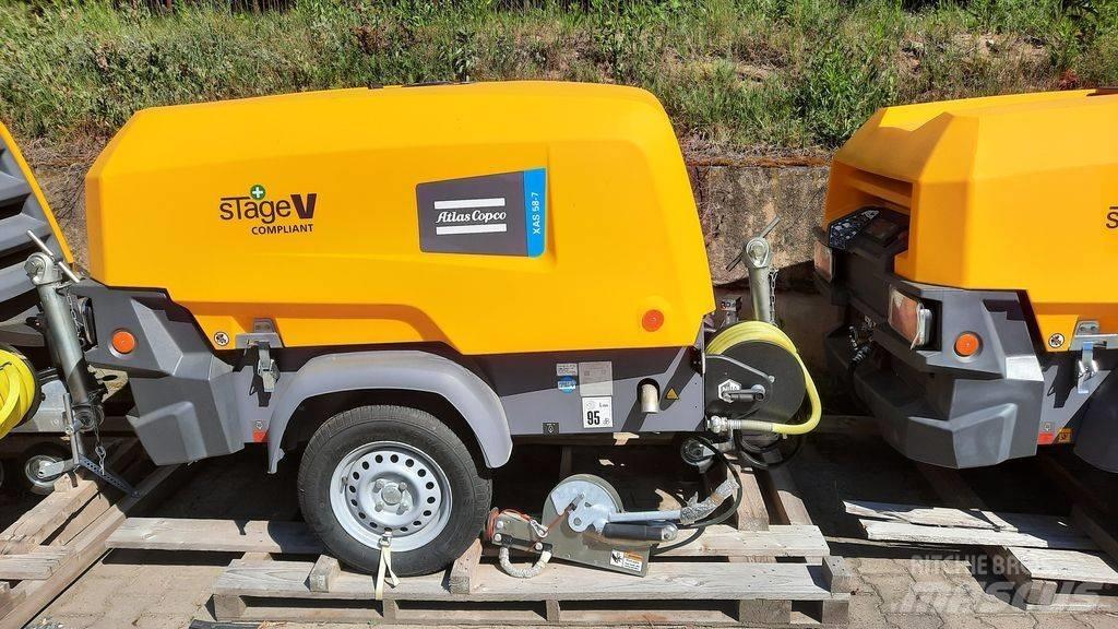 Atlas Copco XAS 58-7 Kompresoriai