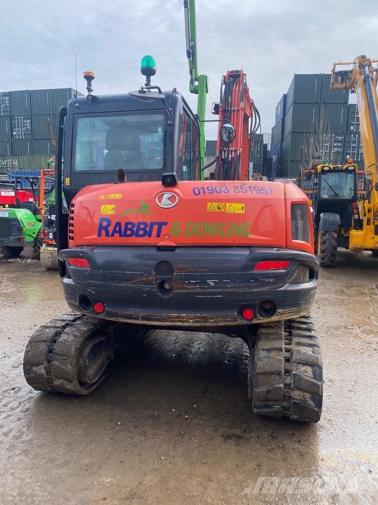 Kubota KX 080-4 Vidutinės galios ekskavatoriai 7-12 t